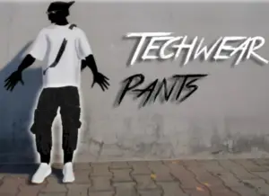Rooftops & Alleys Techwear Cargo Pants MOD Download.